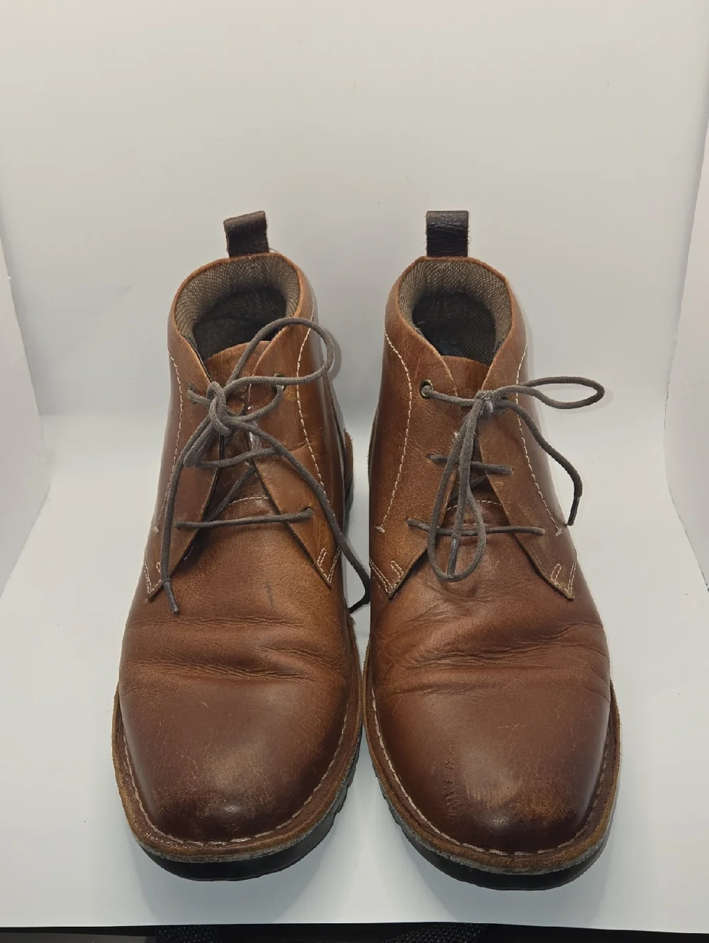 Crown Vintage Mens Renton Chukka Boot Brown Sz 12
